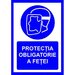 placuta pentru protectia obligatorie a fetei